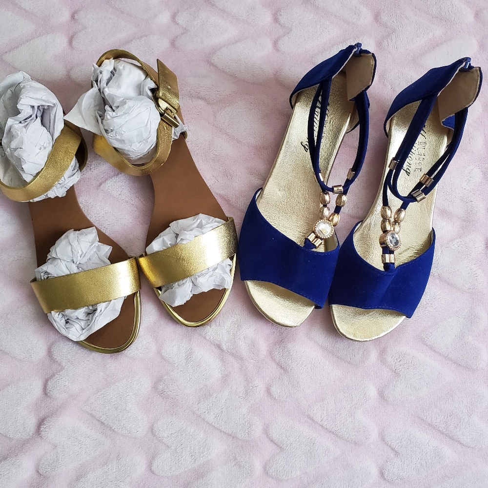 Short Wedge sandals